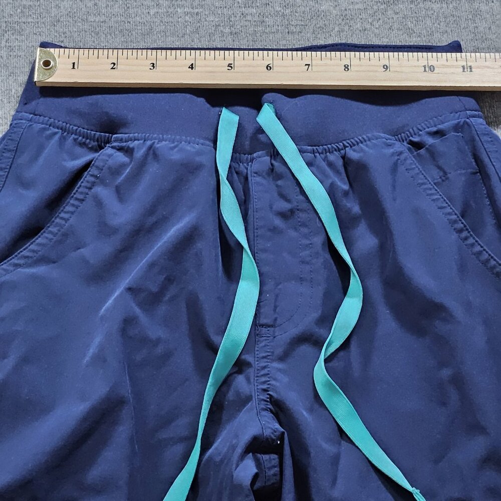 Figs Scrub Pants Womens XXS Yola Navy Blue FREEx Lined  High Waist W23SW2007 - Picture 4 of 14